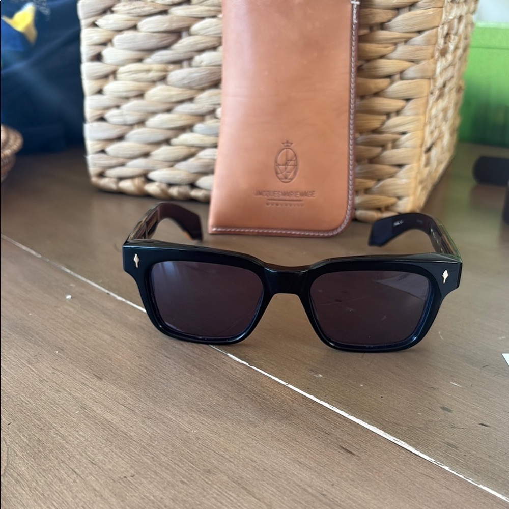 Jacques Marie Mage Molina Black Sunglasses